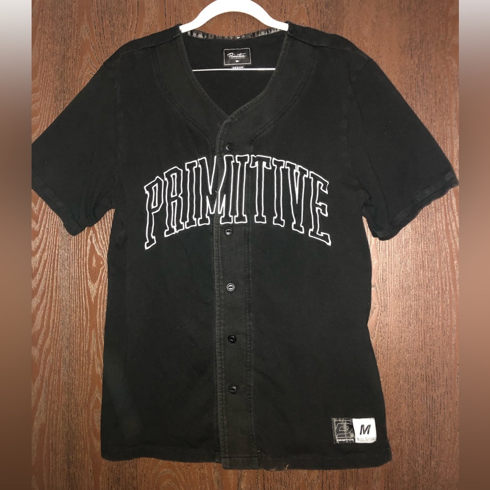 Primitive black jersey shirt size M